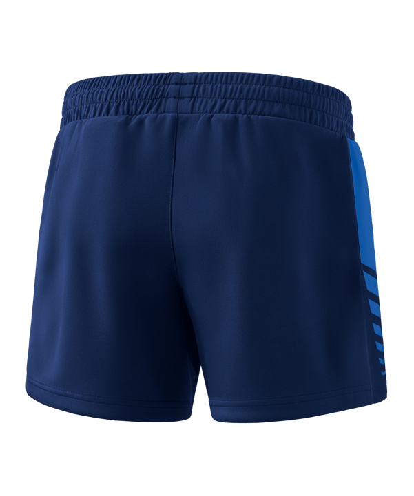 Erima Six Wings Worker Short Damen Dunkelblau - blau