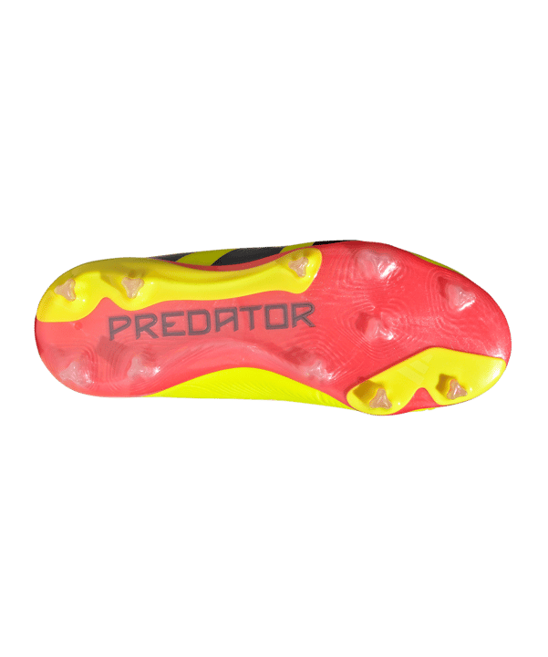 adidas Predator Elite LL FG Kids Energy Citrus Gelb Schwarz Rot - gelb