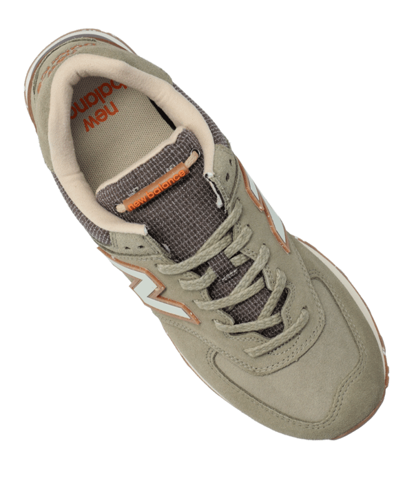 New Balance ML574 D Sneaker Grün F6 - braun