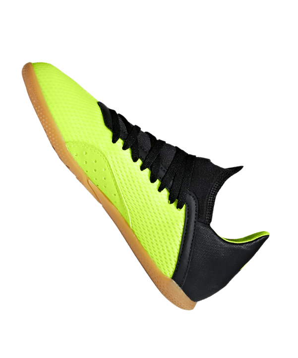 adidas X Tango 18.3 IN Halle J Kids Gelb Schwarz - gelb