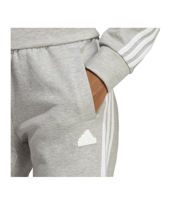 adidas Future Icons Regular Hose Damen Grau - grau