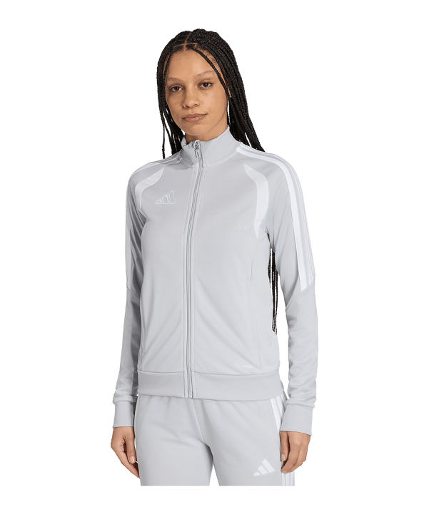 adidas Tiro26L Trainingsjacke Damen Grau - grau