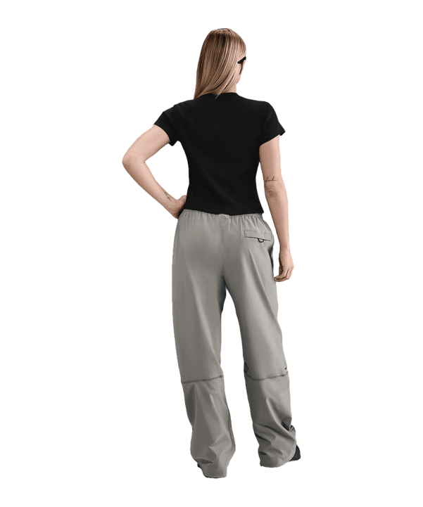 Nike NSW Rib T-Shirt Damen Schwarz F010 - schwarz