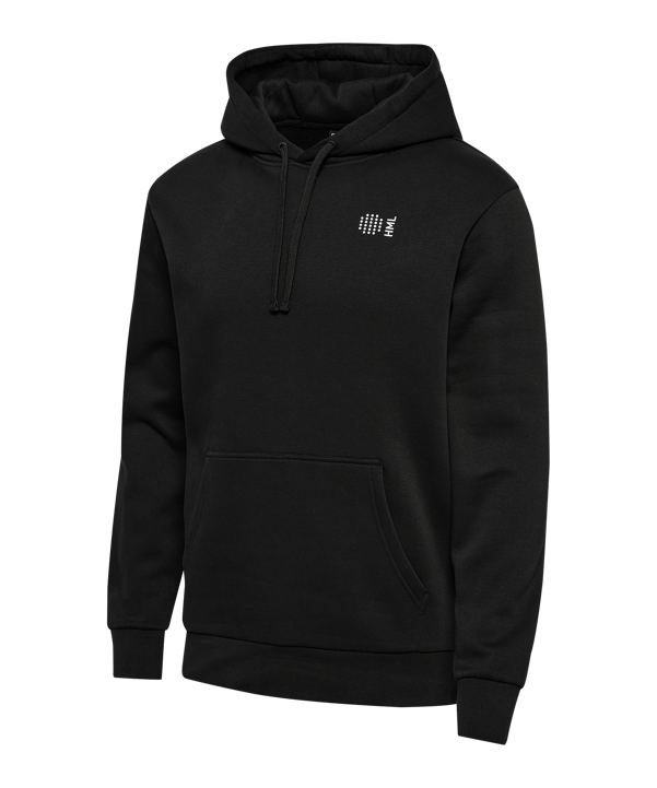 Hummel Court Cotton Hoody Schwarz F2001 - schwarz