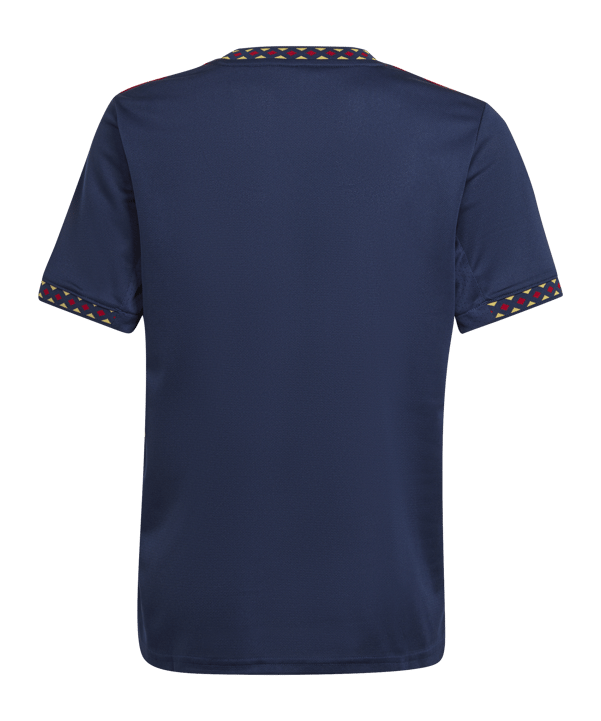 adidas Ajax Amsterdam Trikot Away 2022/2023 Kids Blau - blau