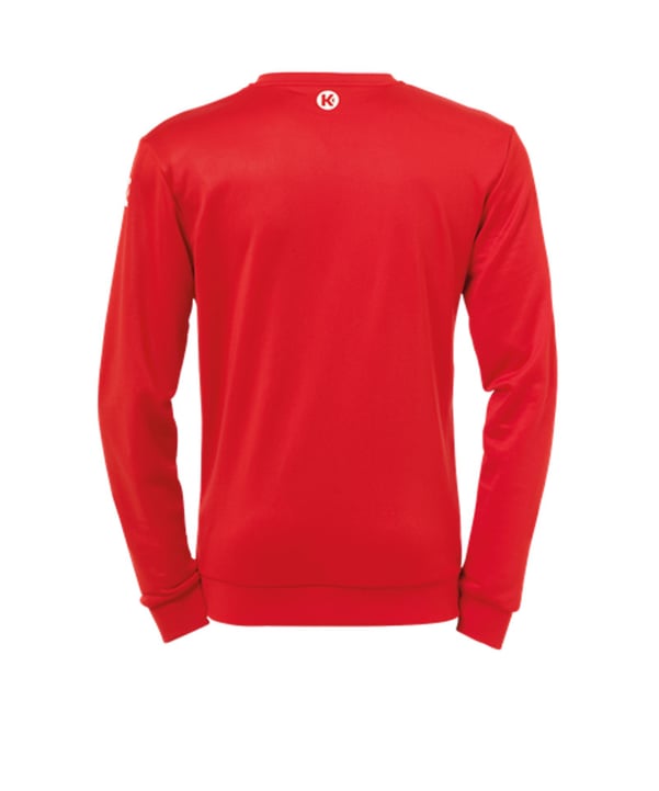 Kempa Curve Training Sweatshirt Kids Rot Weiss F02 - rot