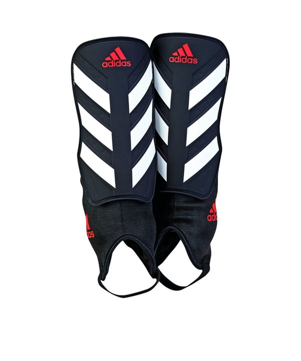 adidas Everclub Schienbeinschoner Schwarz Weiss - schwarz