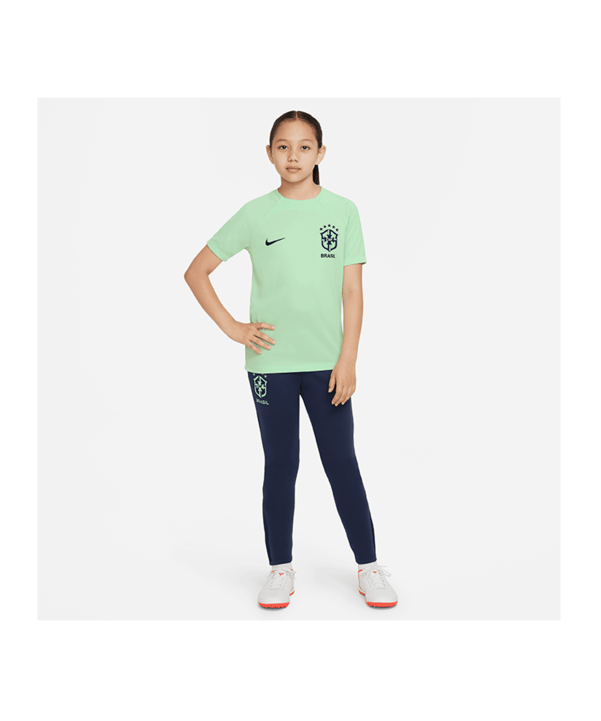 Nike Brasilien Academy Trainingsshirt Kids F390 - gruen