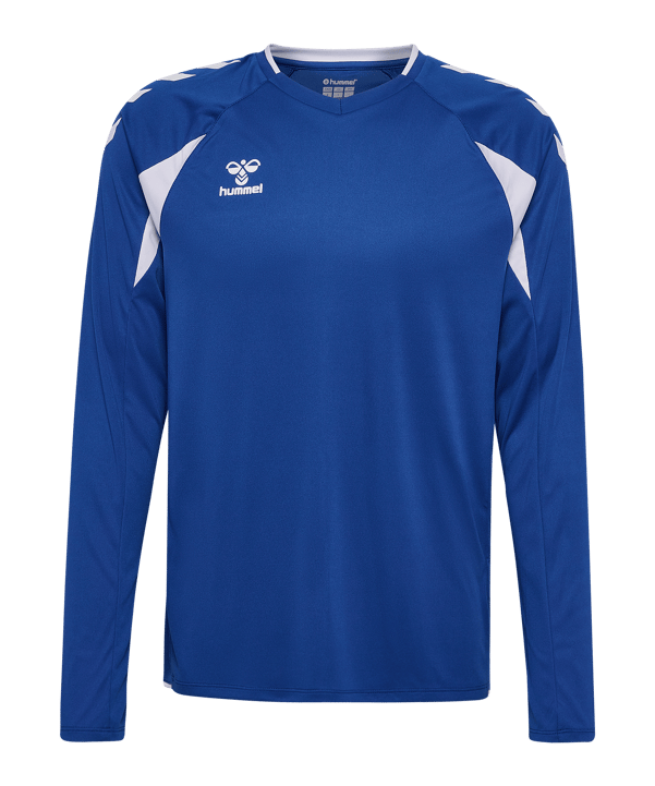 hummel Core 2.0 Trikot Langarm Blau F7691 - blau