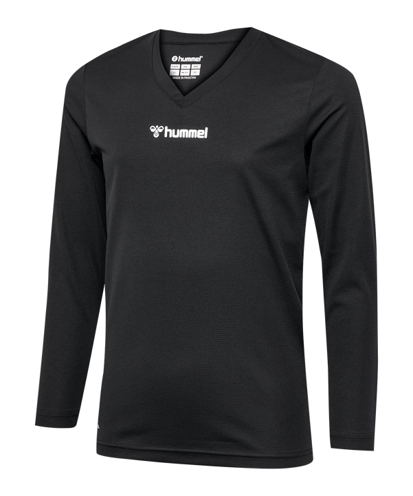 Hummel T-Shirt Kids Schwarz F2001 - schwarz
