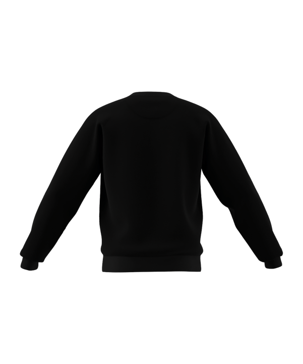 adidas Originals Trefoil Essentials French Terry Sweatshirt Schwarz - schwarz