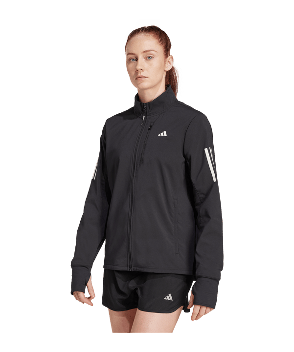 adidas Own The Run Winterized Jacket Jacke Damen Schwarz - schwarz