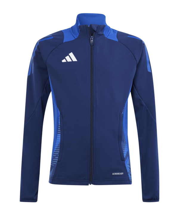 adidas Tiro 24 Competition Trainingsjacke Kids Blau - blau