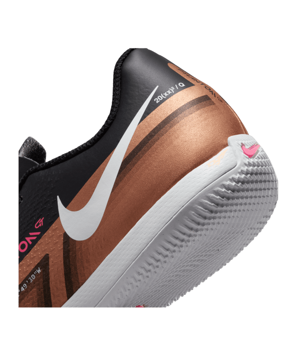 Nike Jr Phantom GT2 Academy IC Halle Generation Kids Gold Schwarz F810 - gold