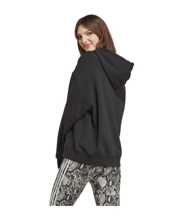 adidas Originals Logo Hoodie Black - schwarz