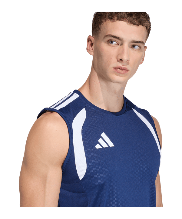 adidas Tiro 26 Tanktop Dunkelblau - blau