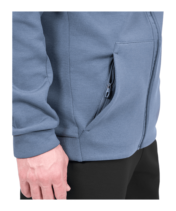 JAKO Pro Casual Jacke Blau F445 - blau