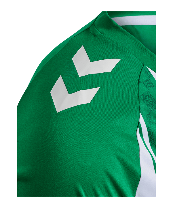 Hummel Match Striped Trikot Grün F6129 - gruen