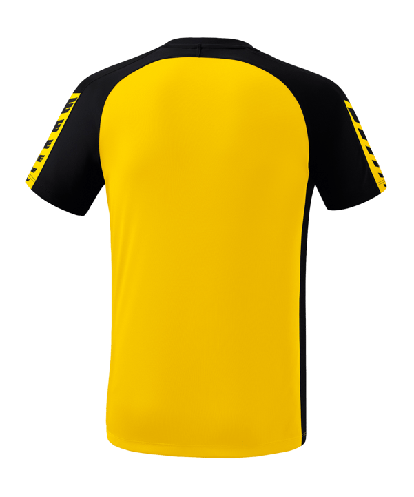 Erima Six Wings T-Shirt Kids Gelb Schwarz - gelb