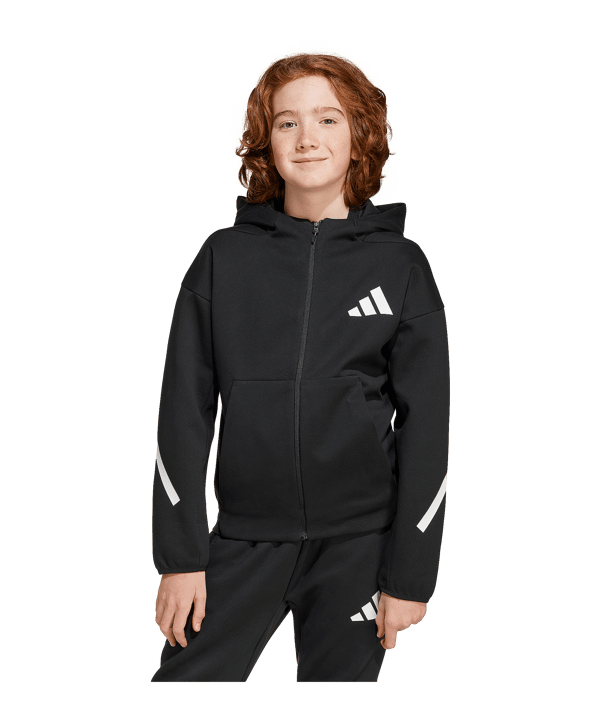 adidas Z.N.E. Trainingsjacke Schwarz - schwarz