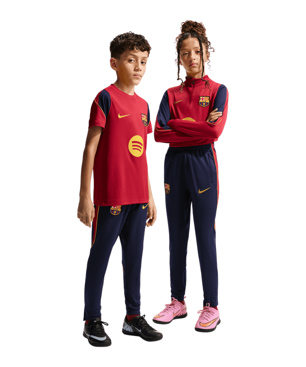 Nike FC Barcelona Trainingshose Kids Blau F498 - blau
