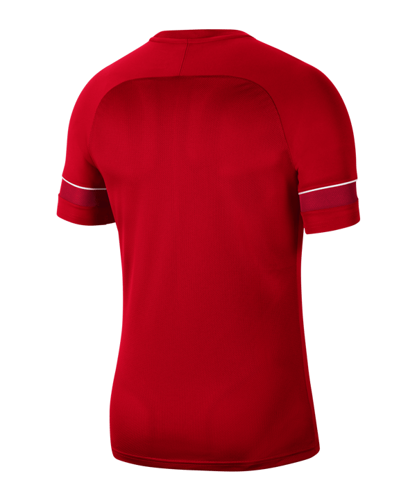 Nike Academy 21 T-Shirt Rot Weiss F657 - rot