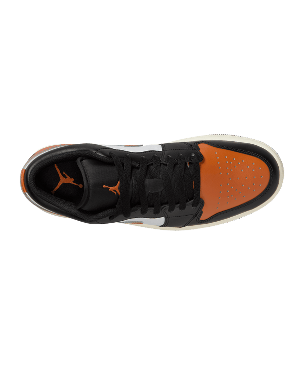 Nike Air Jordan 1 Low Schwarz F081 - schwarz