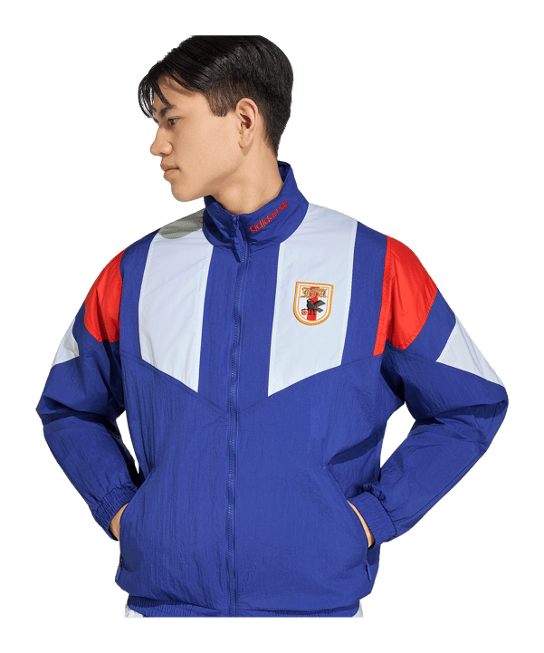 adidas JFA Japan EQT Jacke Blau