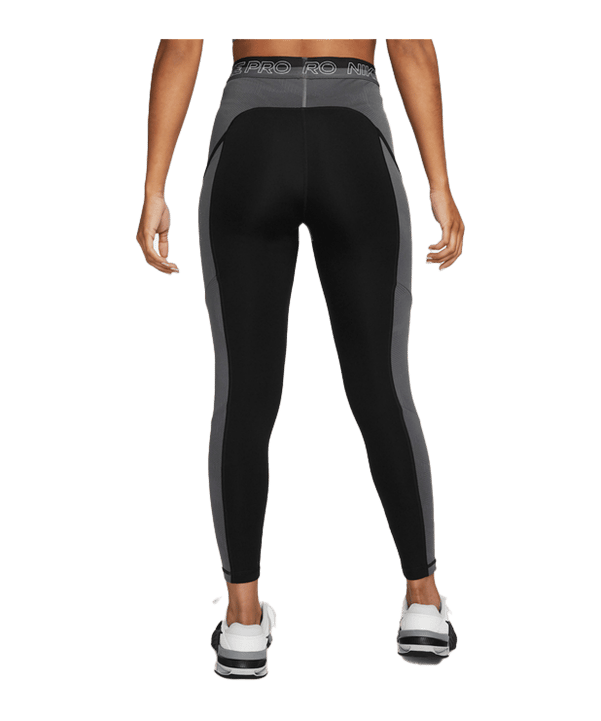 Nike Pro High-Waisted 7/8 Leggings Damen F010 - schwarz