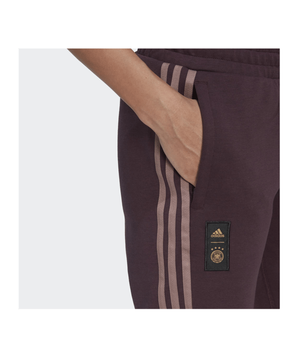 adidas DFB Deutschland Jogginghose Damen Rot - rot