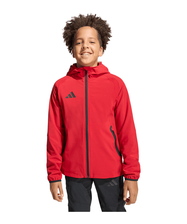 adidas Tiro Travel Windjacke Kids Rot - rot