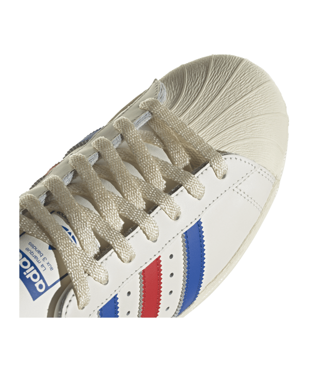 adidas Originals Superstar 82 Weiss Blau - weiss