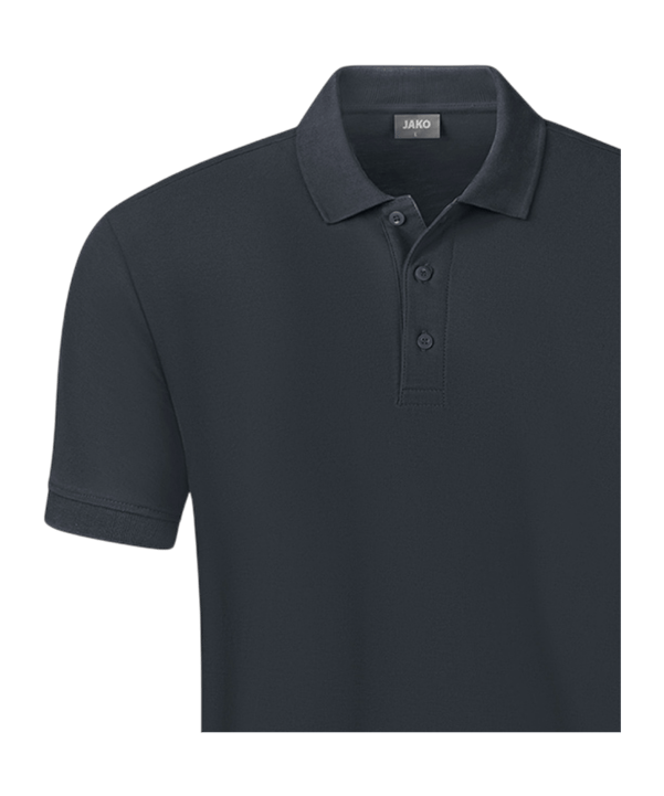 JAKO Organic Polo Shirt Kids Grau F830 - grau
