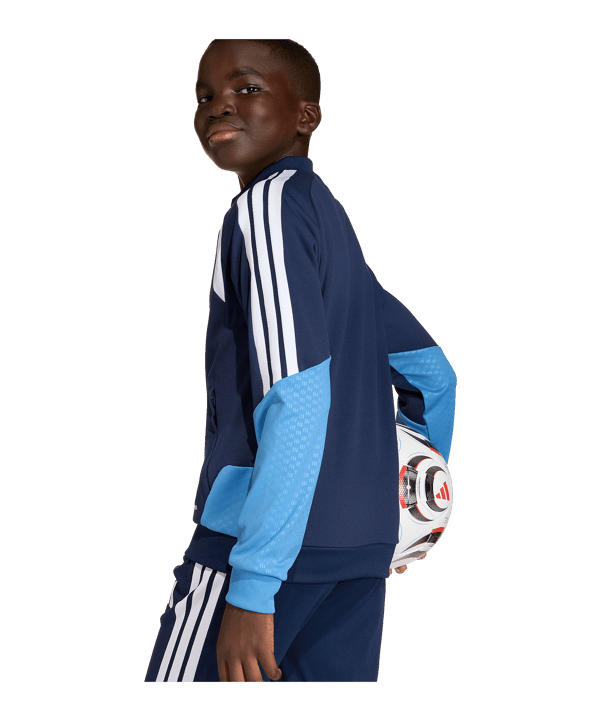 adidas Tiro 26 Competition Trainingsjacke Kids Dunkelblau - blau