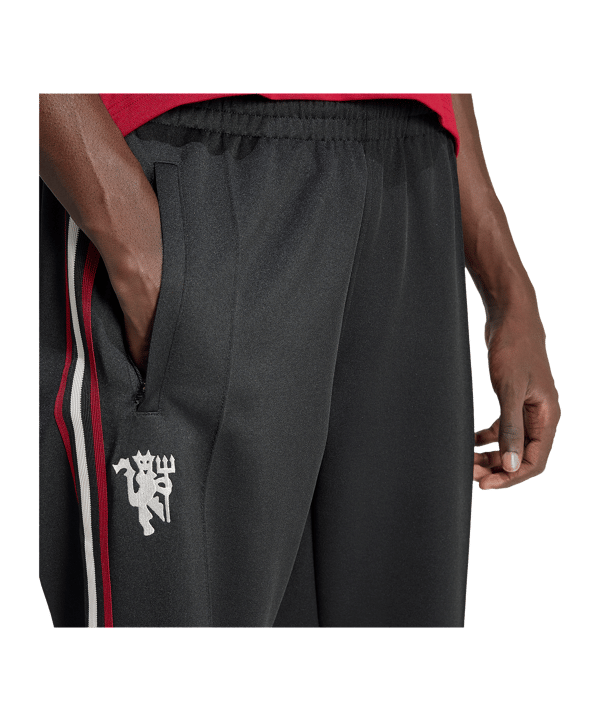 adidas Manchester United Track Hose Schwarz - schwarz