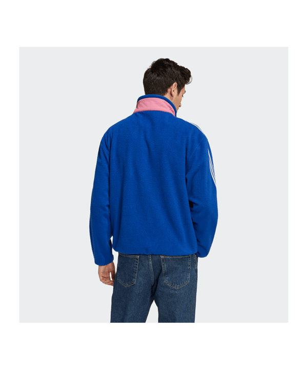 adidas Juventus Turin Fleece Jacke Blau - blau