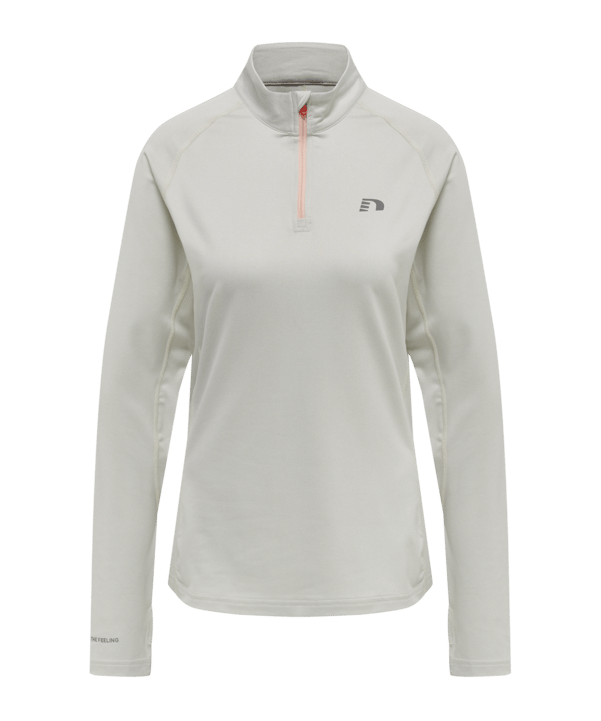 Newline HalfZip Sweatshirt Running Damen F1113 - beige