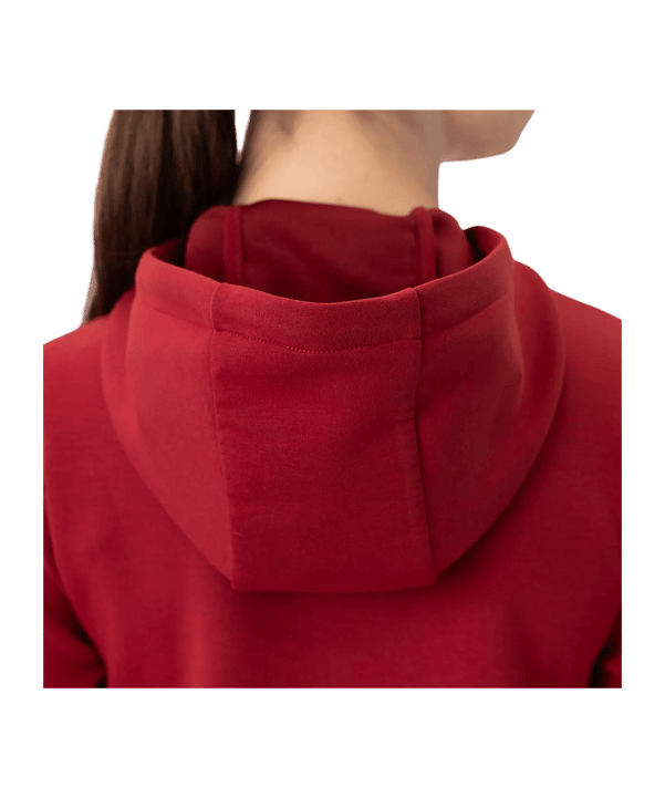 JAKO Premium Basic Sweatshirt à capuche Femmes Rouge C001 - rouge