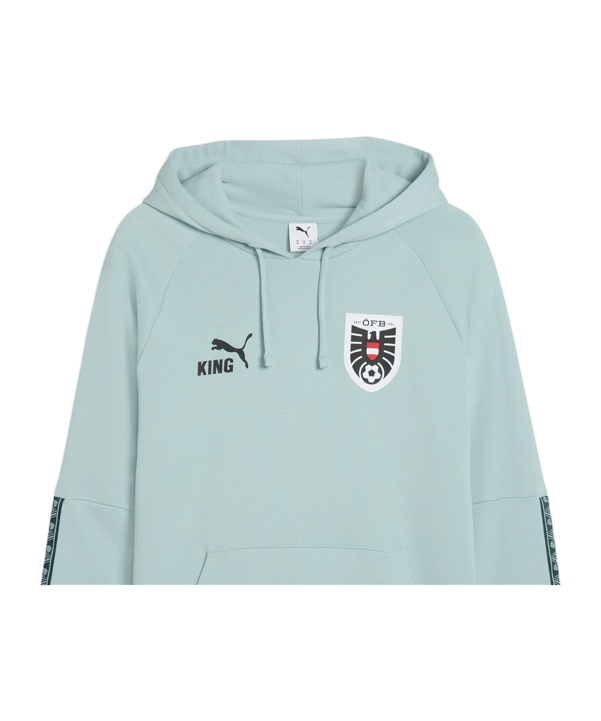 PUMA ÖFB Austria King Hoody Verde C23 - verde
