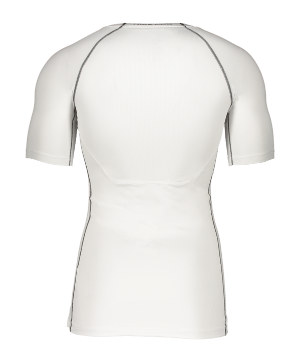 Nike Pro Shortsleeve Shirt Weiss Schwarz F100 - weiss