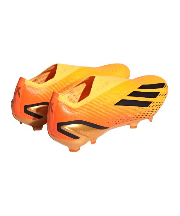 adidas X Speedportal+ FG Heatspawn Orange Gold Schwarz - orange