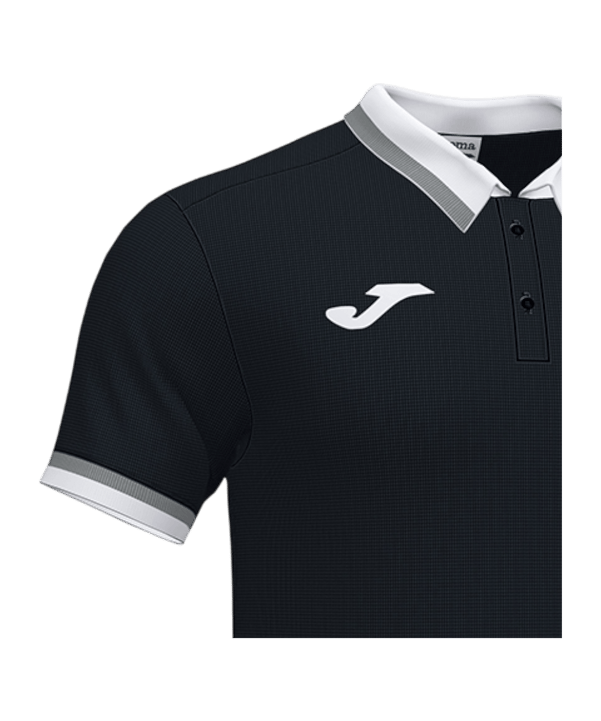 Joma Confort II Polo Schwarz - schwarz