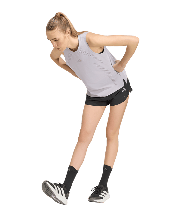 adidas ADI365 Aspyre Running Débardeur Femmes Argent - argenté