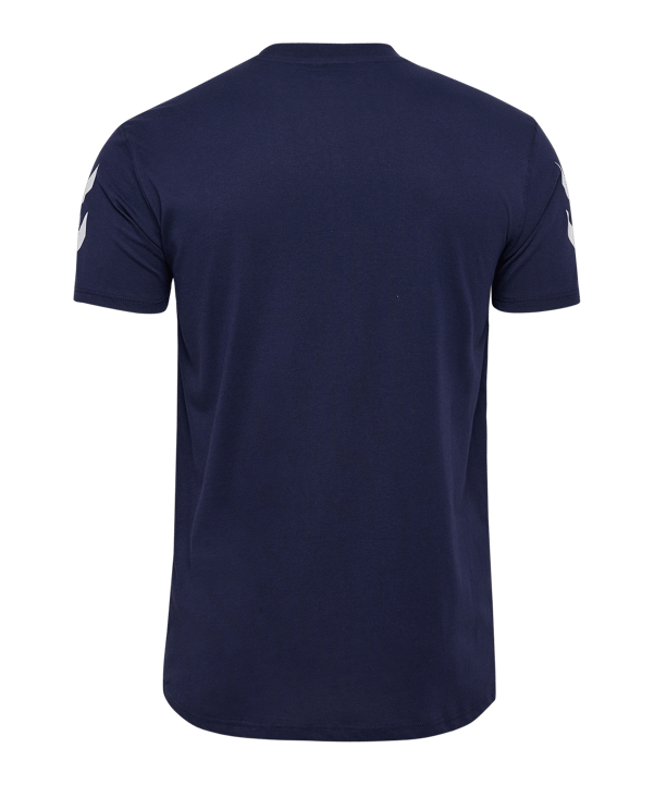 Hummel Go 2.0 Chevron T-shirt Blu C7026 - blu