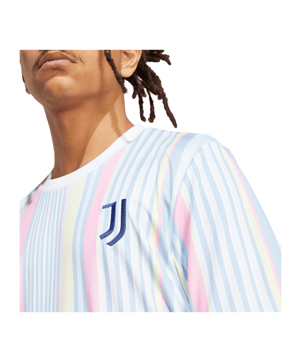 adidas Juventus Turin Prematch Trikot Weiß - weiss