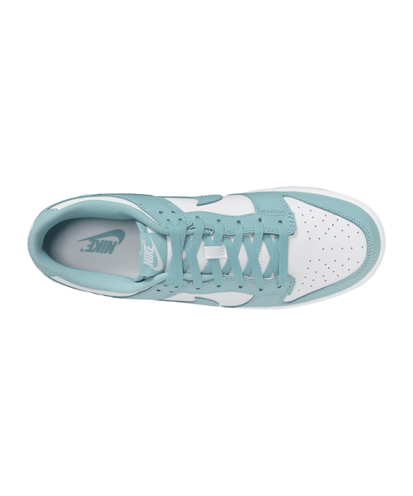Nike Dunk Retro Low Türkis F106 - weiss