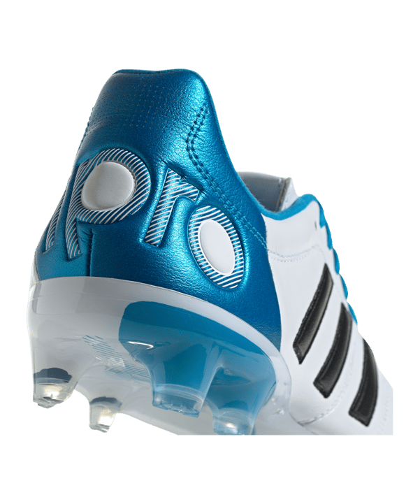 adidas 11Pro FG Weiss Schwarz Blau - weiss