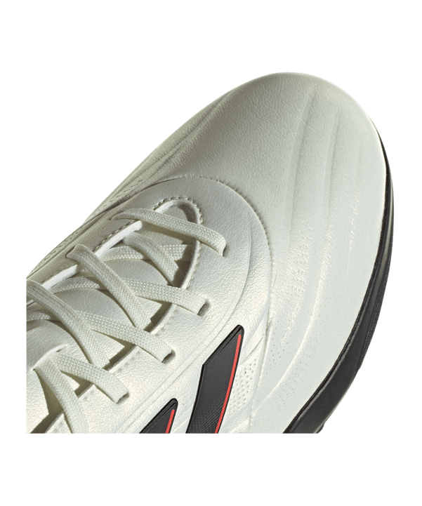 adidas COPA Pure 2 League TF Solar Energy Weiss Schwarz Rot - weiss