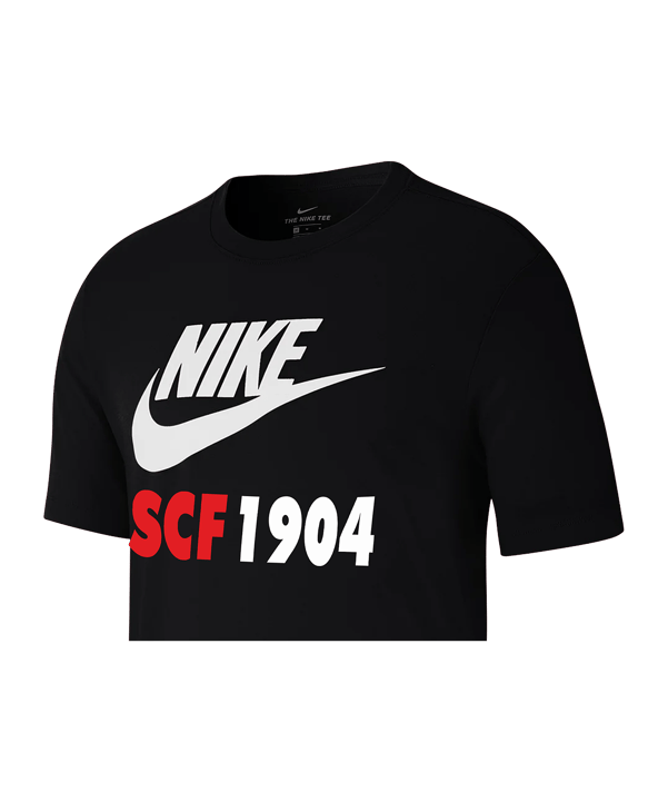 Nike SC Freiburg Futura T-Shirt Kids Schwarz F013 - schwarz