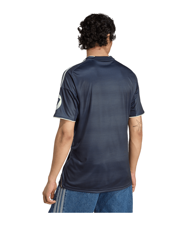 adidas Real Madrid Trikot Away 2025/2026 Blau - blau